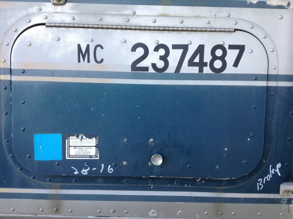International 9670 Right/Passenger Sleeper Door - Used