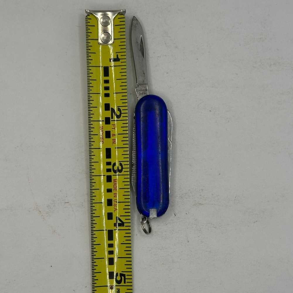 VİNTAGE BLUE MULTIPURPOSE KNIFE Stainless CHINA