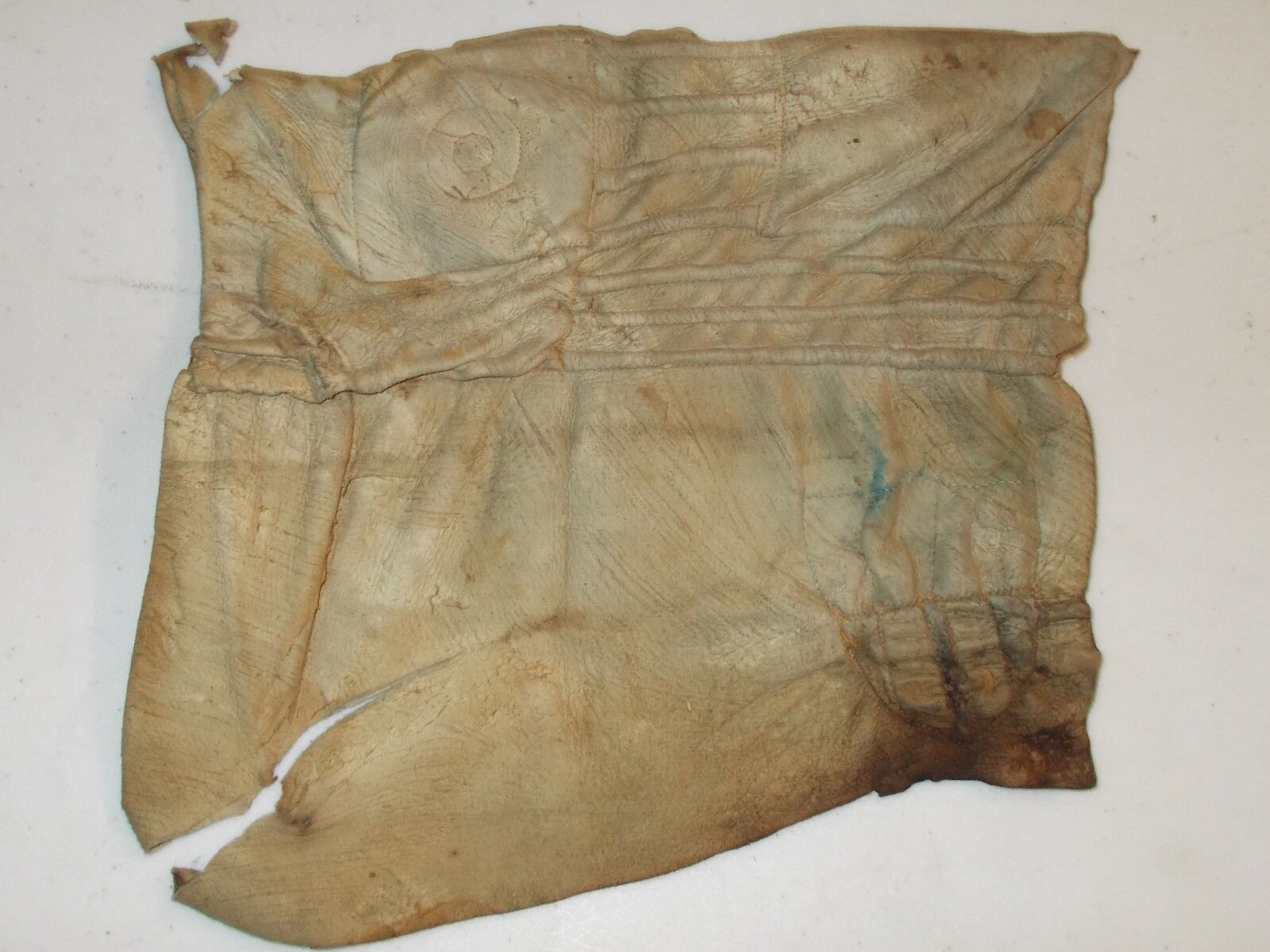 CBI Blood Chit WWII WW2 AVG USAAC Leather Authentic Vintage