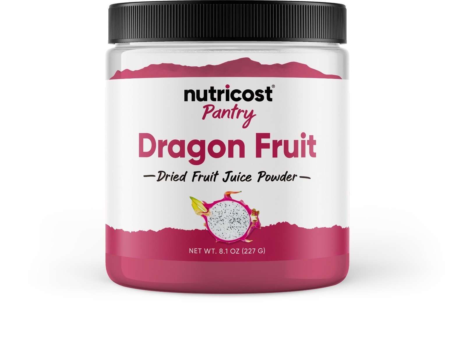 Nutricost Pantry Dragon Fruit Powder (8 oz) - Pitaya, Dried Dragon Fruit Juice