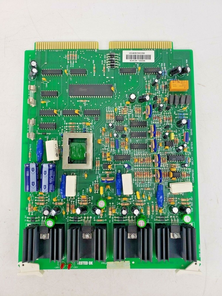 Bogen Multicom 2000 Analog Card MCACB Intercom System Used AS IS #1