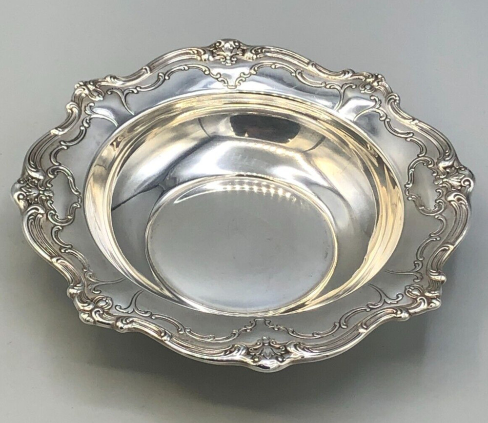Chantilly by Gorham Sterling Silver Candy Dish 6.25"