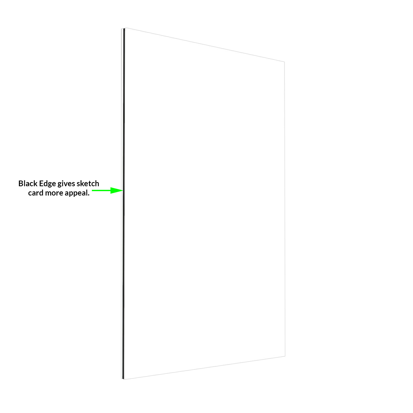 🕷️Gothic Sketch Cards - Blank Trading Cards 2.5x 3.5 - 32pt Thick - 5 Cards🕷️