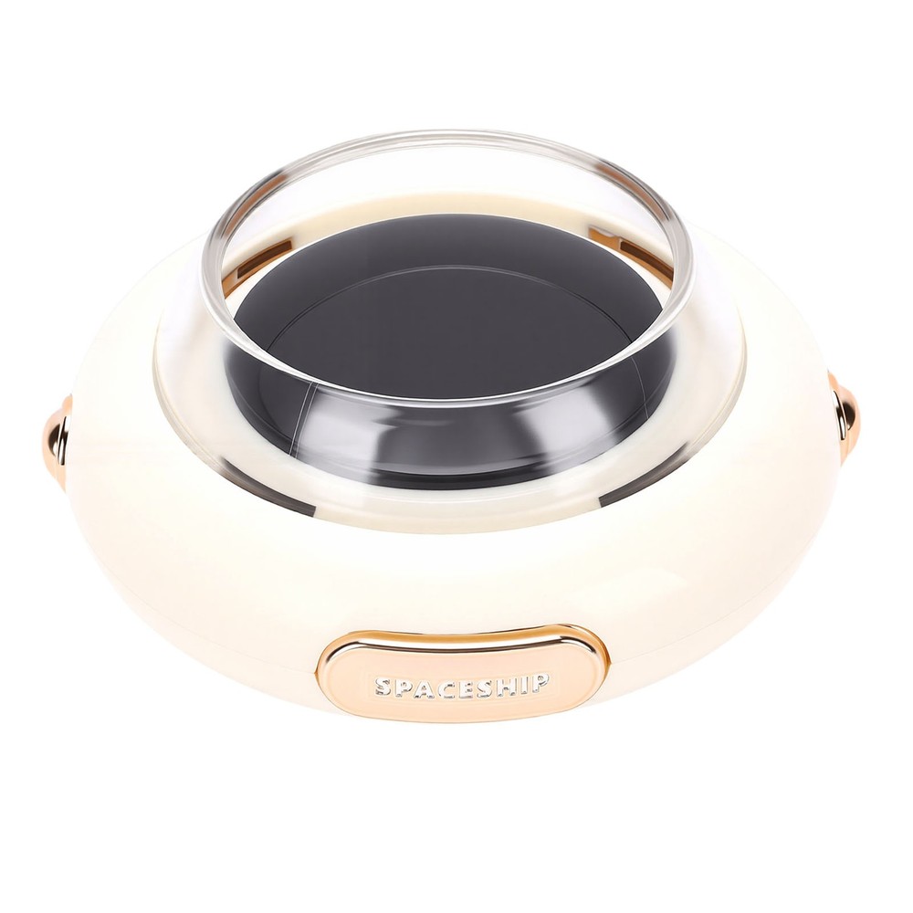 1-LED Bath Thermometer Cute Spacecraft Shape Temperature Alerts For Bathing Fun