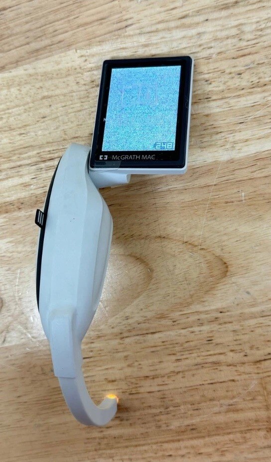 McGrath MAC Video Laryngoscope Screen Issues