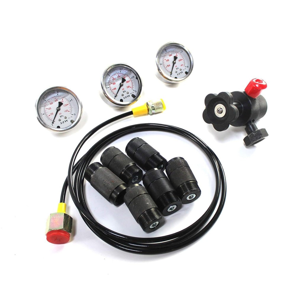 Hydraulic Nitrogen Accumulator Charging Kit, Nitrogen Pressure Test System Kit