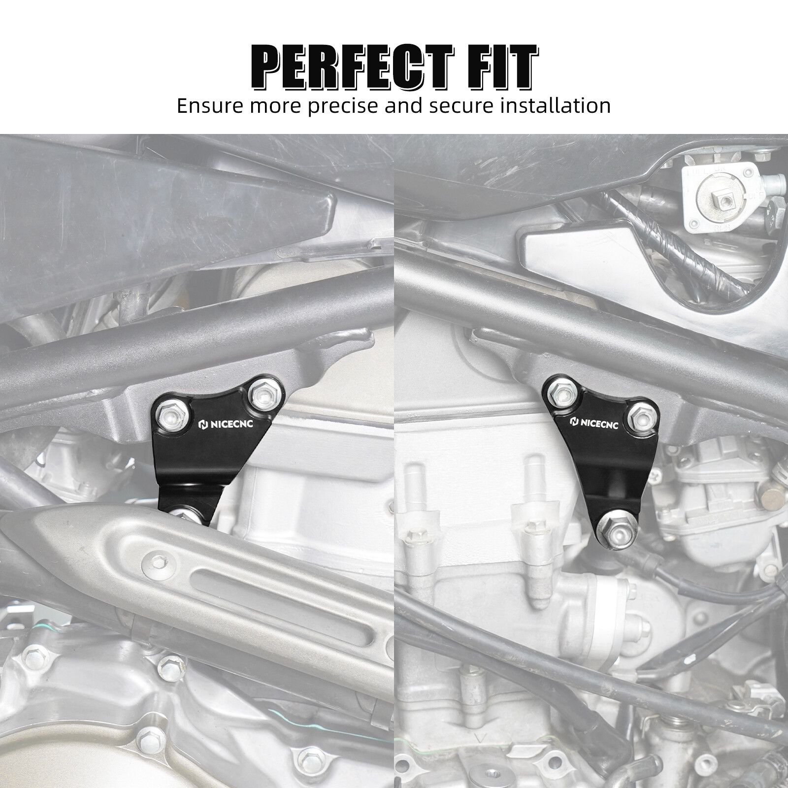 NICECNC Engine Mount Brackets #50353-HP1-600 For Honda TRX450R TRX450ER 2006+