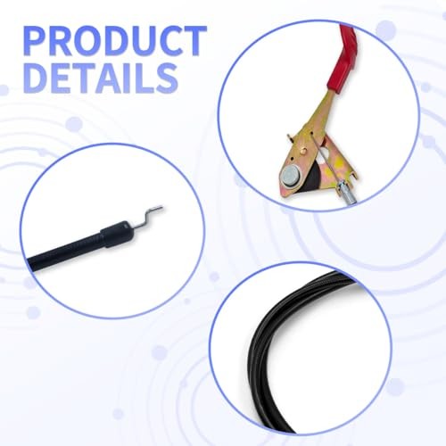 290-348 Throttle Control Cable Replacement for Exmark Lazer Z AS, E, S, X