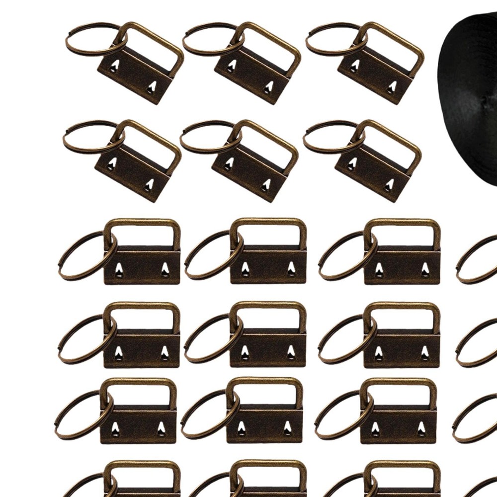 Key Hardware Sturdy Comapct with Split Ring for Bags Lanyard Wrist Strap