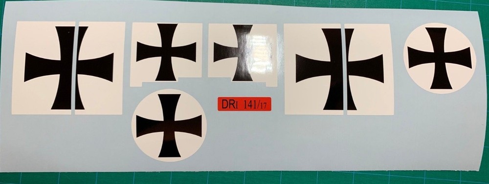 Custom Replacement Stickers for Red Baron 10024