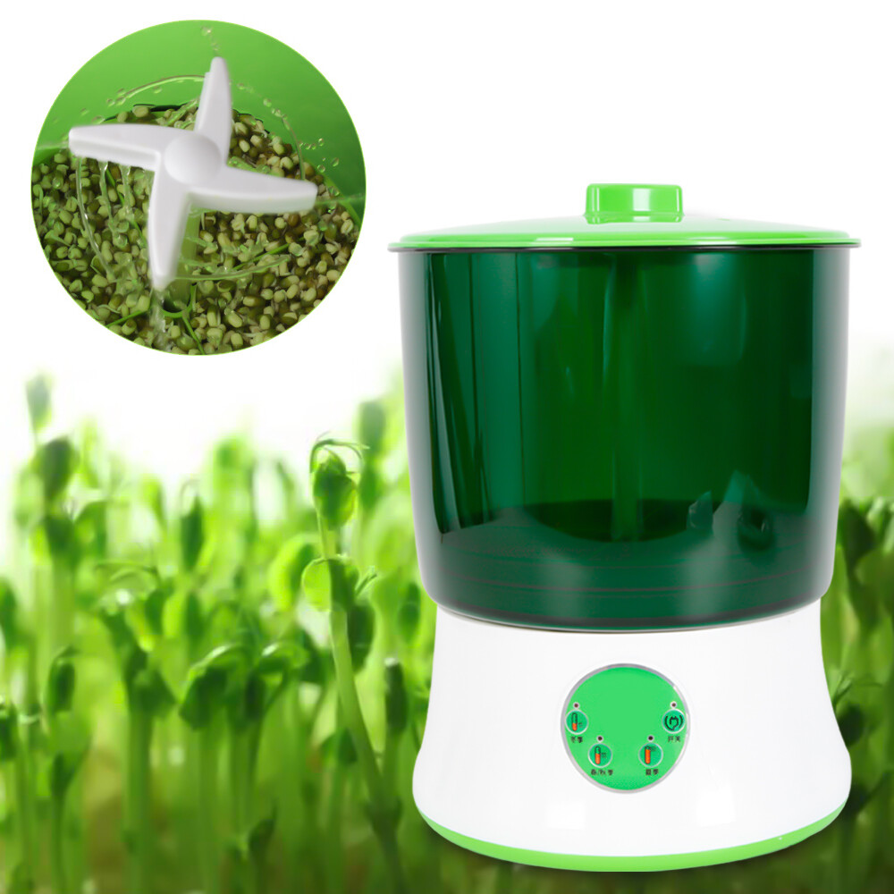 Bean Sprouter Fully Automatic Bean Seed Sprout Machine Maker 2 Layers Food Grade