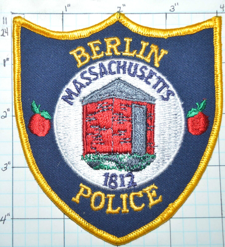 MASSACHUSETTS, BERLIN POLICE DEPT PATCH