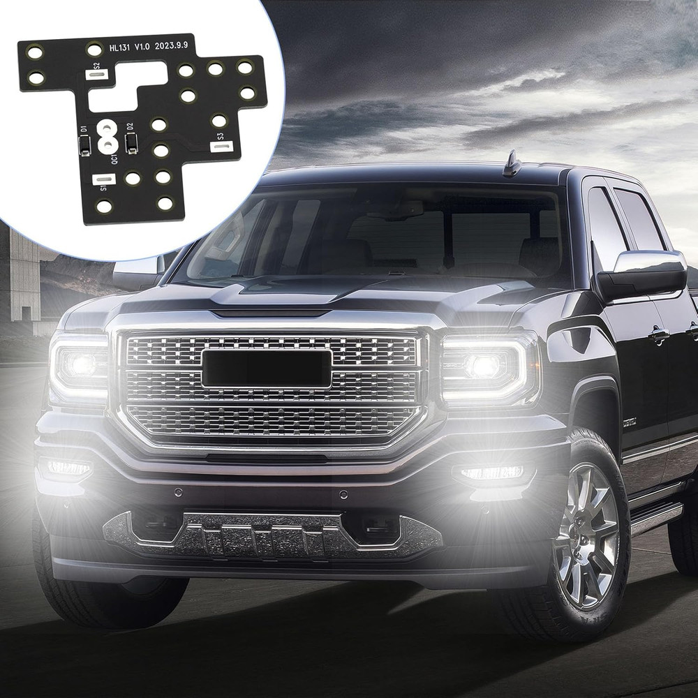 6 High Mod, Module for GM Auto Fogs Low Beams Mod Module Compatible with 2003-20