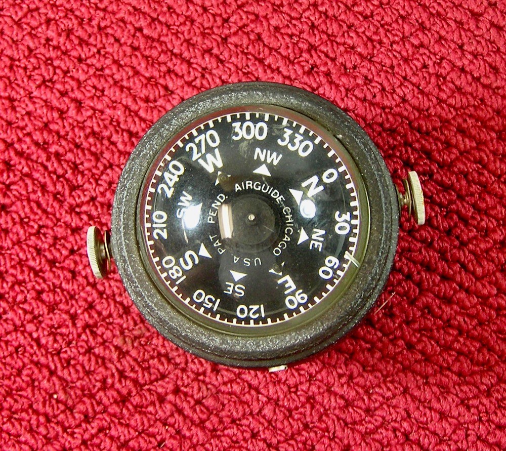 Vintage Airguide Chicago Floating Compass