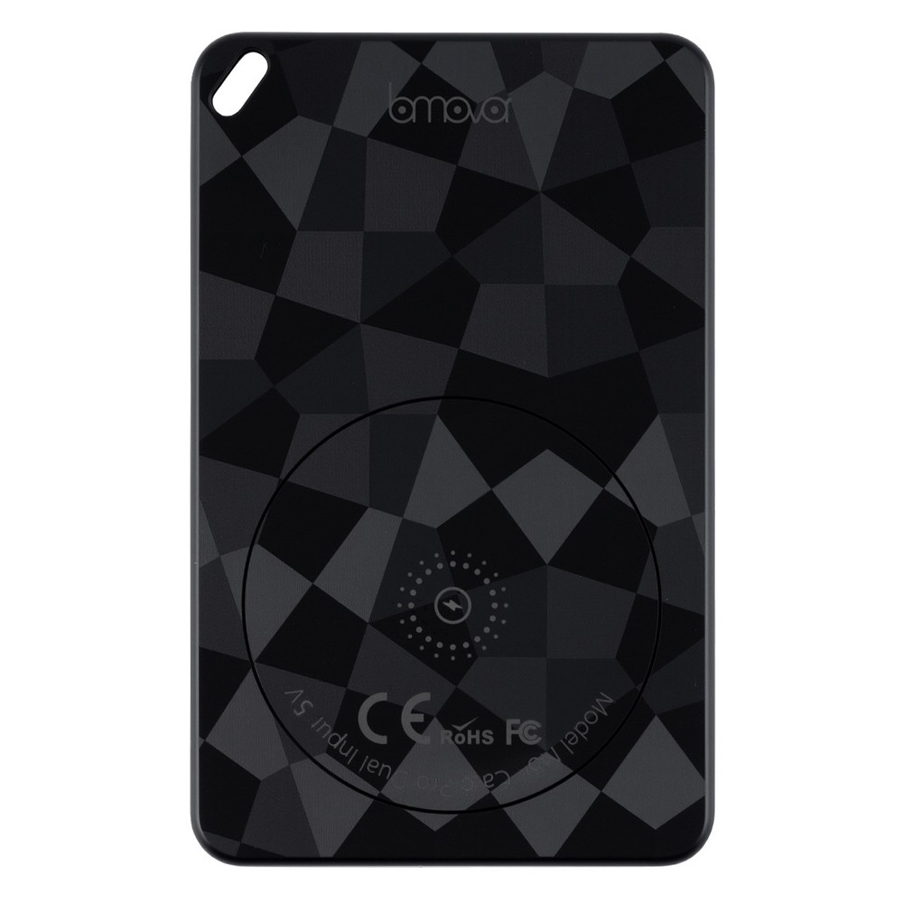 Black Wireless Charging Smart Card Tracker ABS Wallet Tracker Tracking Device