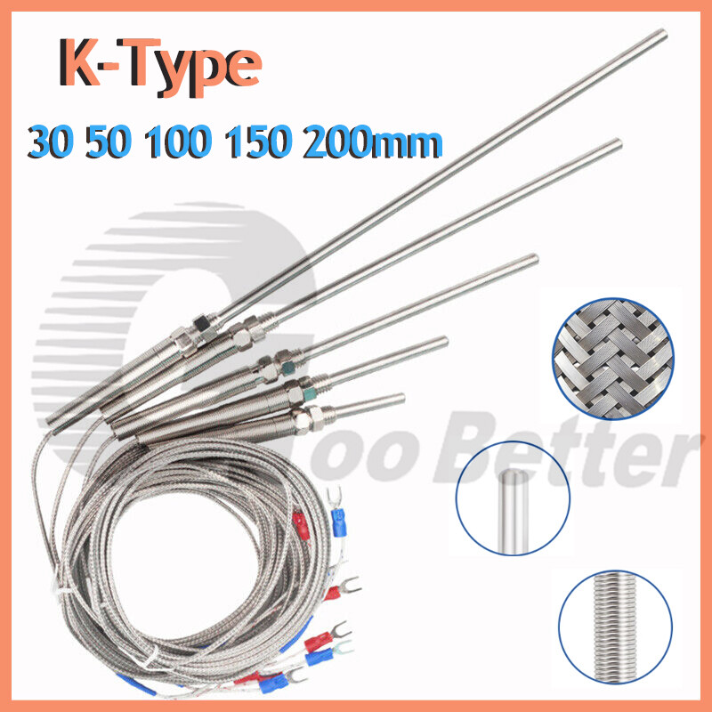 K-Type Thermocouple Probe Temperature Sensor Controller Sensor Sensor Probe