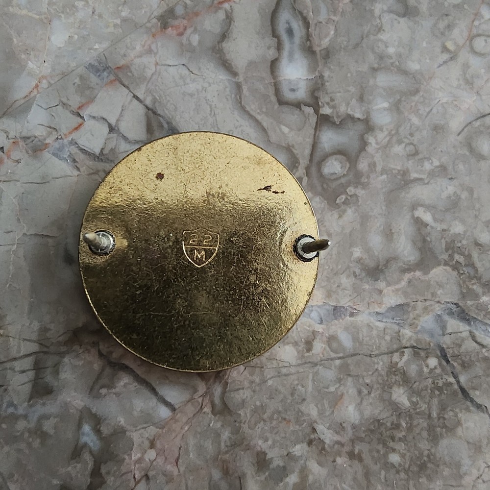 ROTC Torch Pin Gold Tone