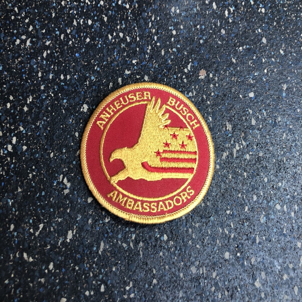 Anheuser Busch Ambassadors Golden Eagle Vintage Advertising Patch
