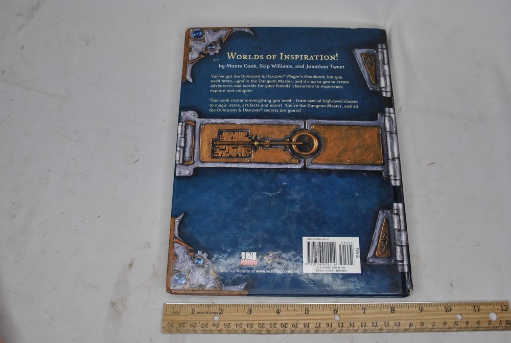 Dungeon Masters Guide Dungeons & Dragons 3rd / D20 WOTC Core Rulebook II
