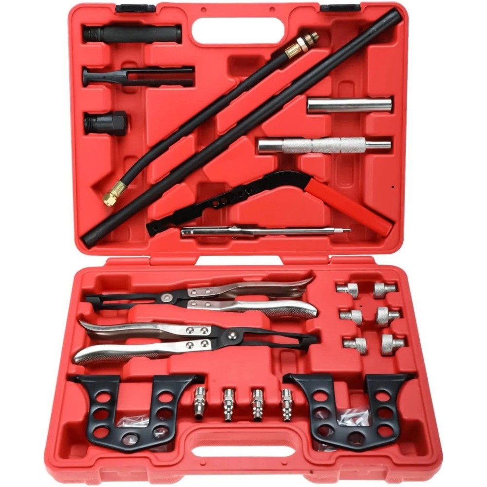 Car Engine Overhead Valve Spring Remover Installer OHV OHC Compressor Tools Kit