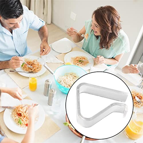 24 Pieces Transparent Clear Tablecloth Clips, Plastic Table Cloth Large