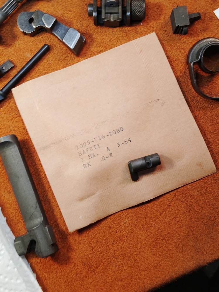 WWII M1 Carbine Safety Unopened USGI package