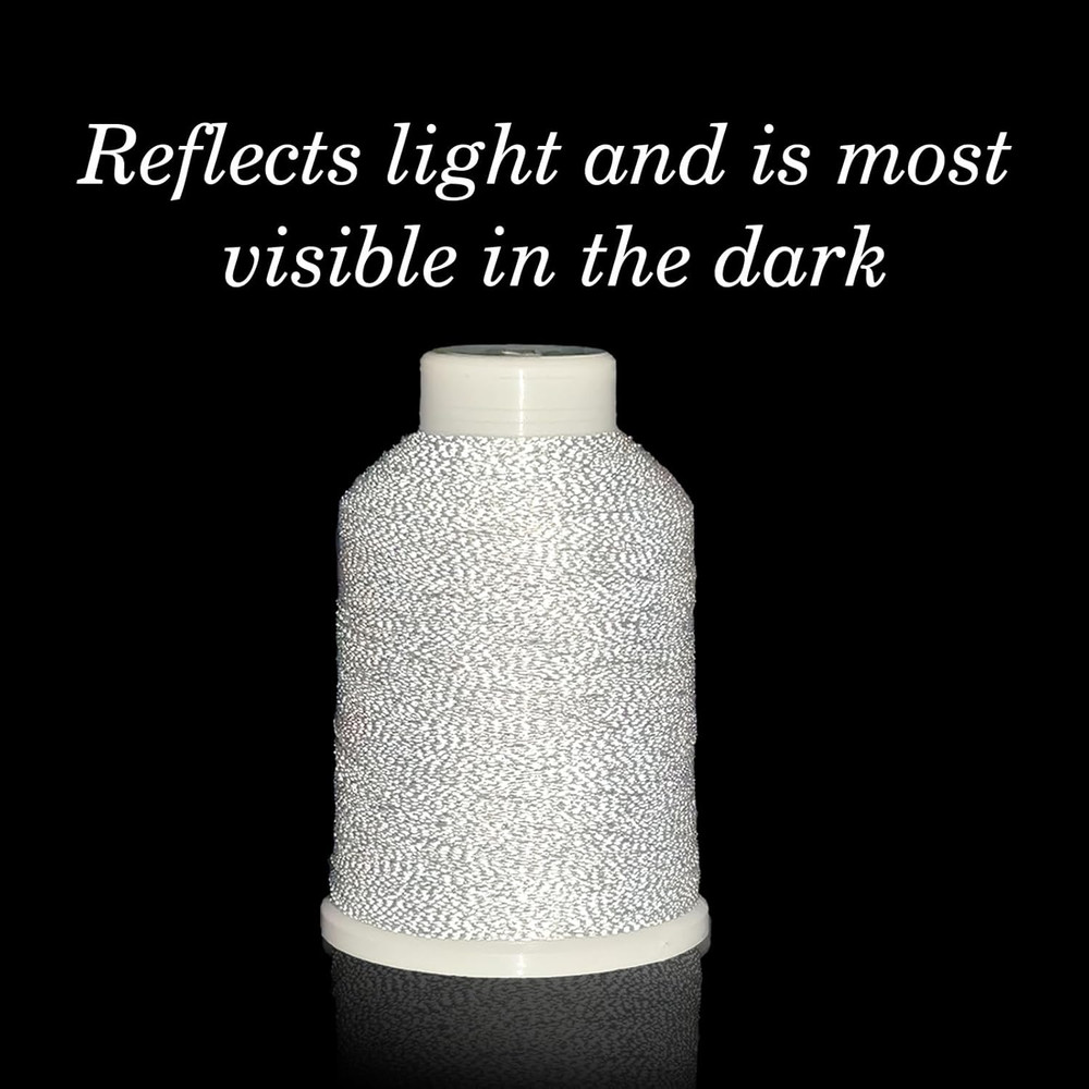 Reflective Embroidery Thread, Reflective Sewing Thread, Each Spool of Machine Se