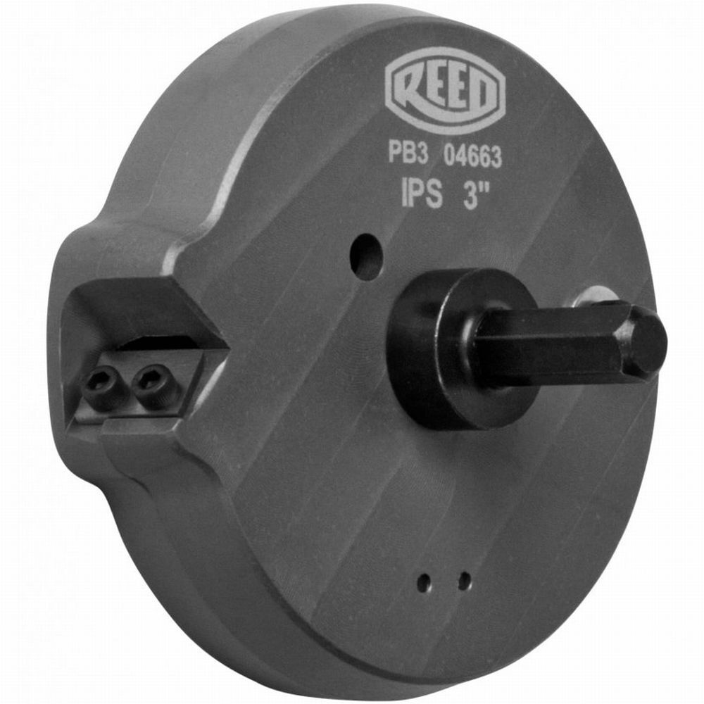 Reed Tool Drill Powered 3-inch Plastic Pipe Chamfer Tool PVC, CPVC, ABS and PE