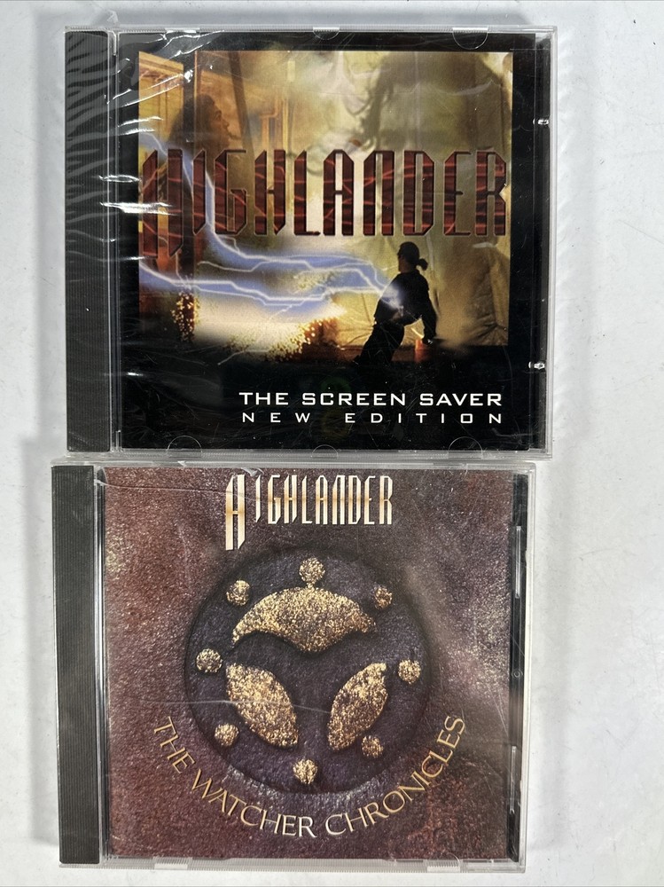 Highlander: The Watcher Chronicles & The Screen Saver New Edition | PC CD-ROM