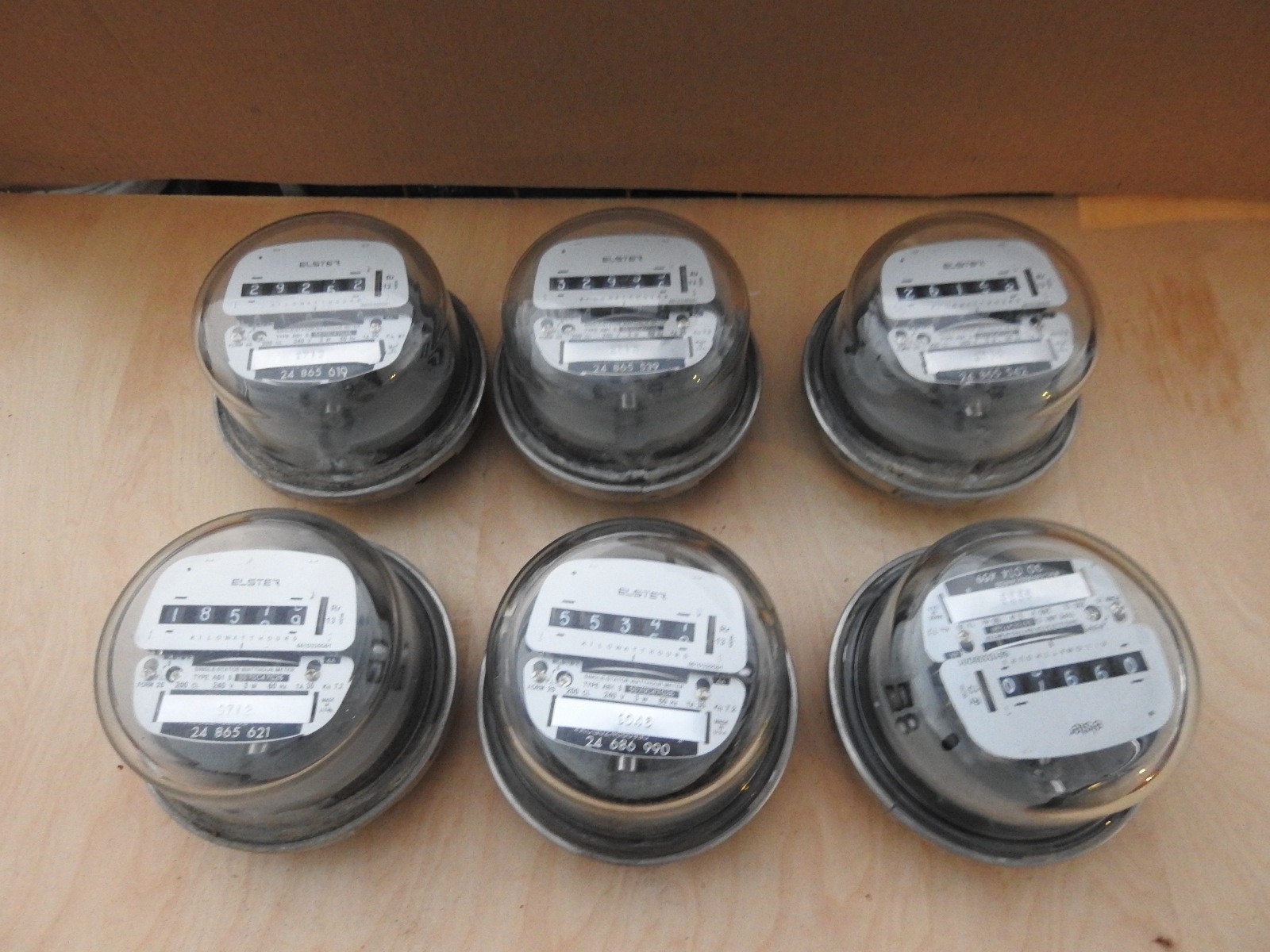 Vintage  Kilowatt Hours House Electric Power Meter