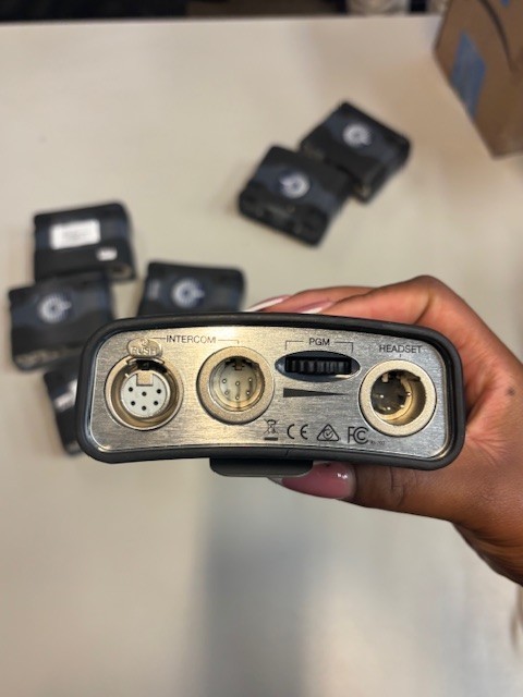 Clear-Com RS-702 2-Channel Beltpack - Black