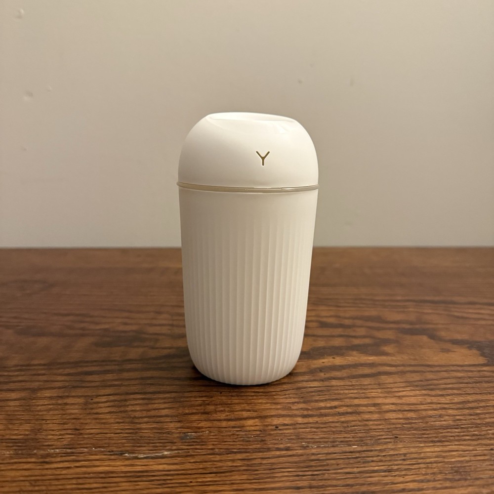 Portable 420ml Aroma Humidifier Egg Shape – LED Night Light, Quiet Mist Diffuser