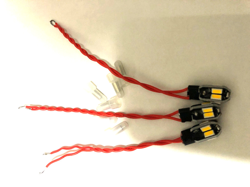 Lafayette LR-120DB   receiver front panel LED lamps.