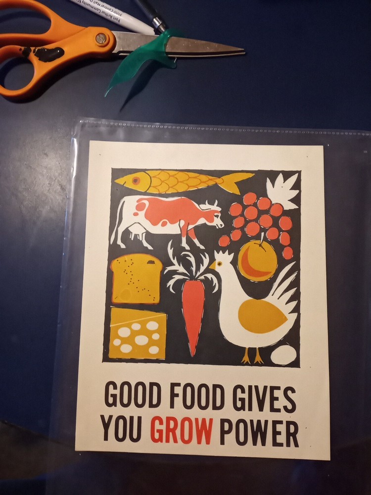 Vintage Red Cross Safety Instructions Poster