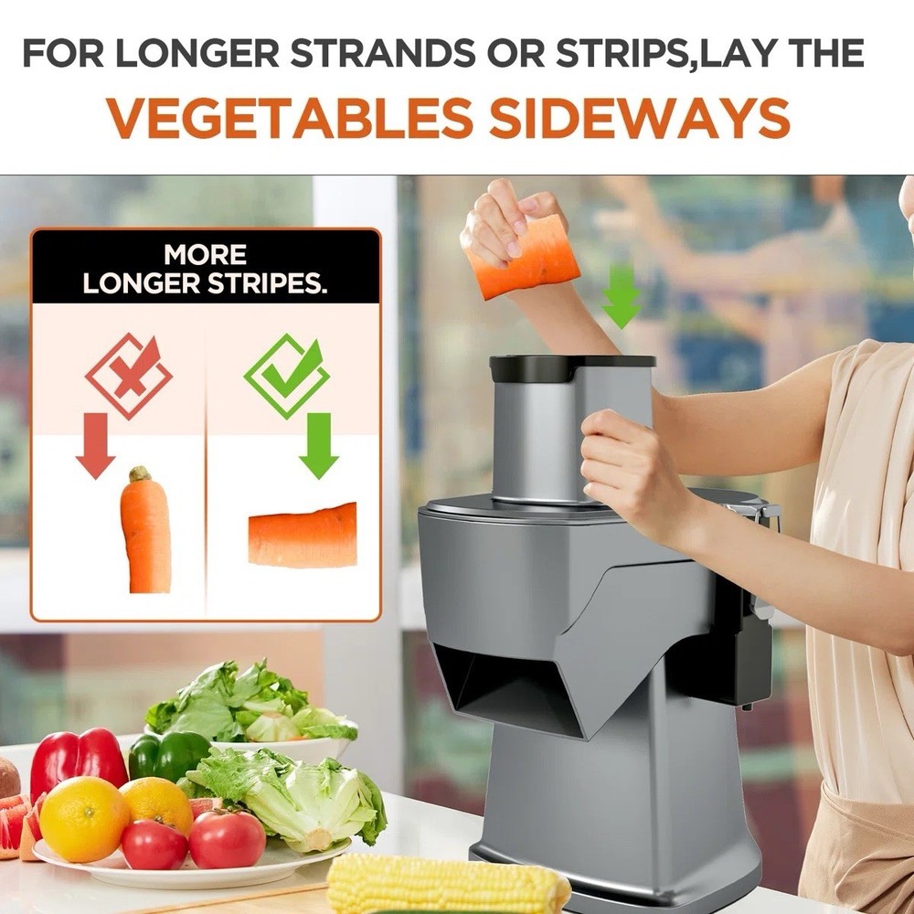 4 in 1 Electric Vegetable Chopper, Multifunctional Food Processor