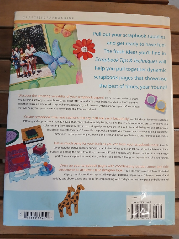 Scrapbook Tips & Techniques Hardcover Book 2002 2003 Memory Makers