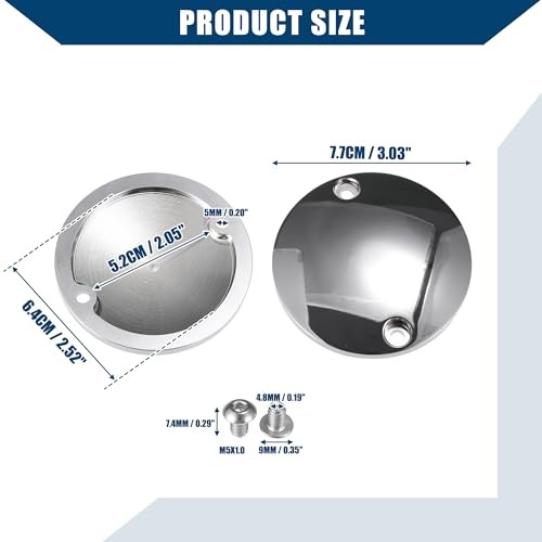 Ignition Engine Timing Points Cover for Harley-DAVIDSON 1971-1999 /