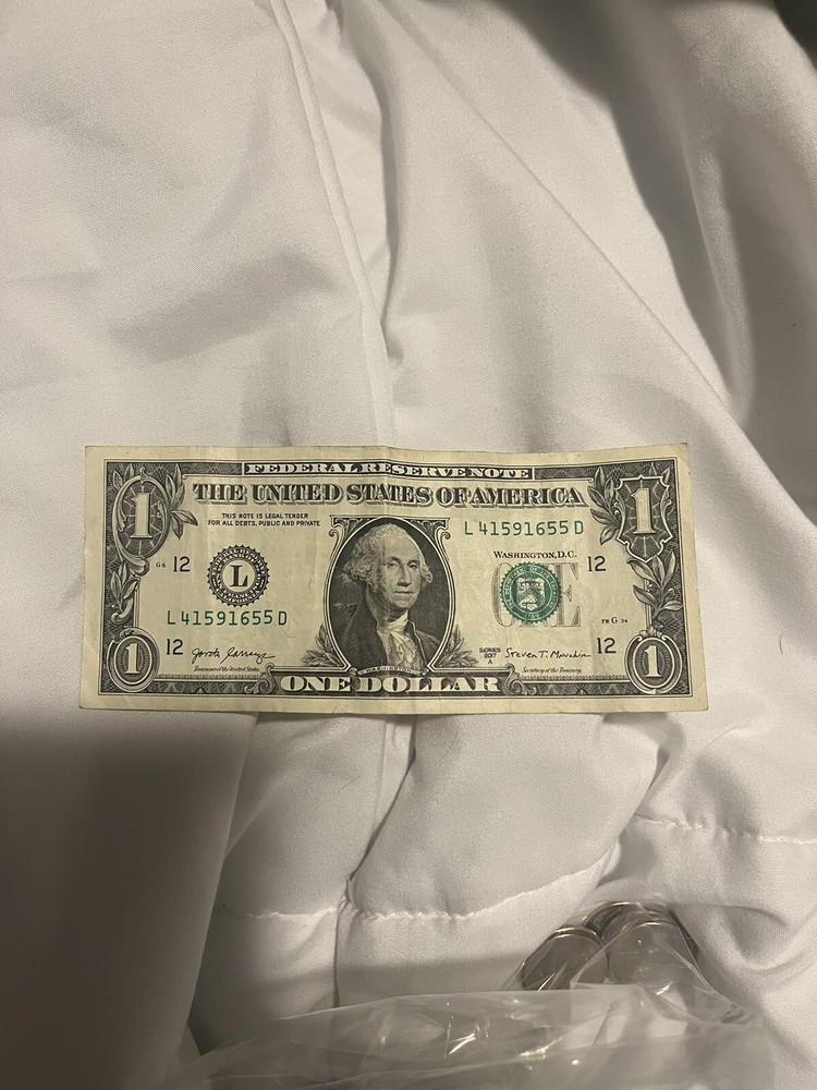 U.S. Dollar bill Error