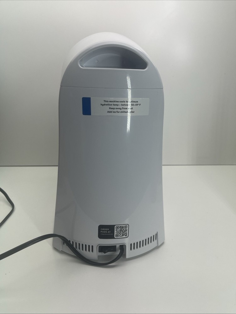 Vitapod Machine for Flavored Water VP01W (White) Great Condition