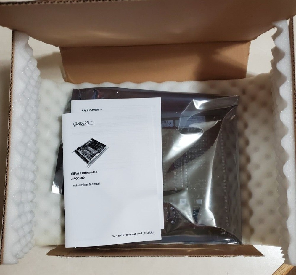 Vanderbilt AFO5200 8-Input/Output Module - Sipass - Siemens - Access Controls
