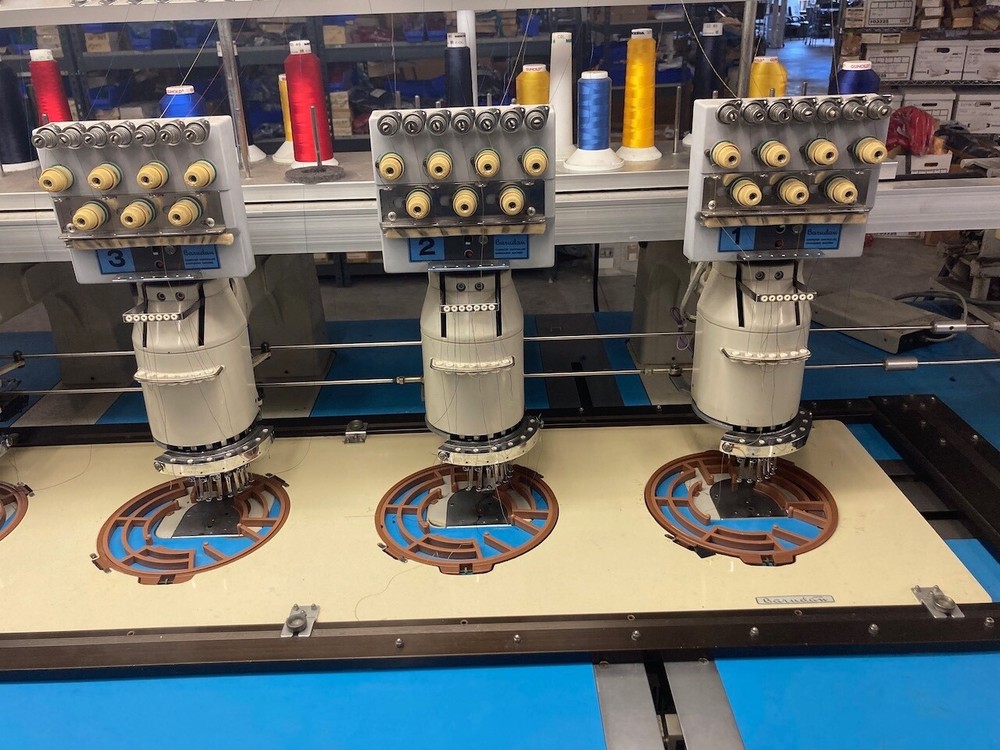 Barudan 15 Head 7 Color Embroidery Machine
