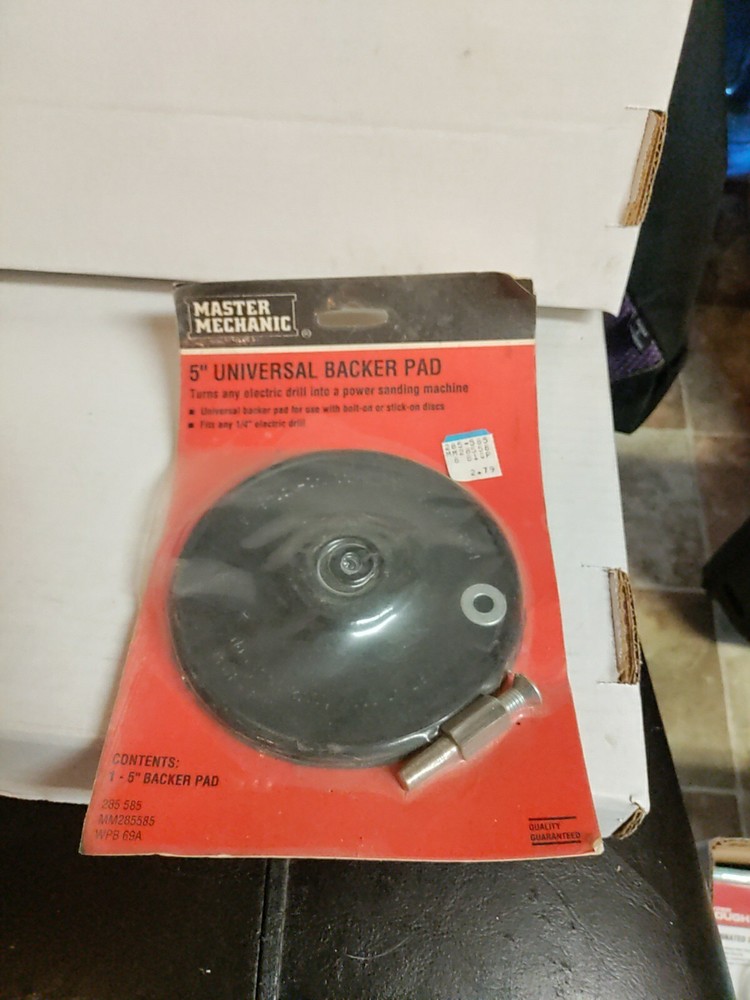 Master Mechanic 5"Backer Pad