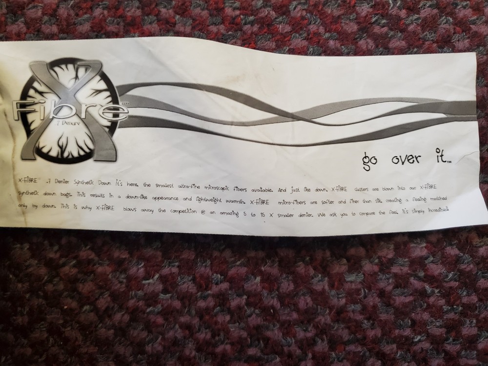 Backside 800 0° Hybrid Sleeping Bag.
