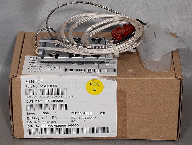 NEW ASM PN: 01-E01600 (WHSD2) UAB Post Bond Base Assembly/Assy
