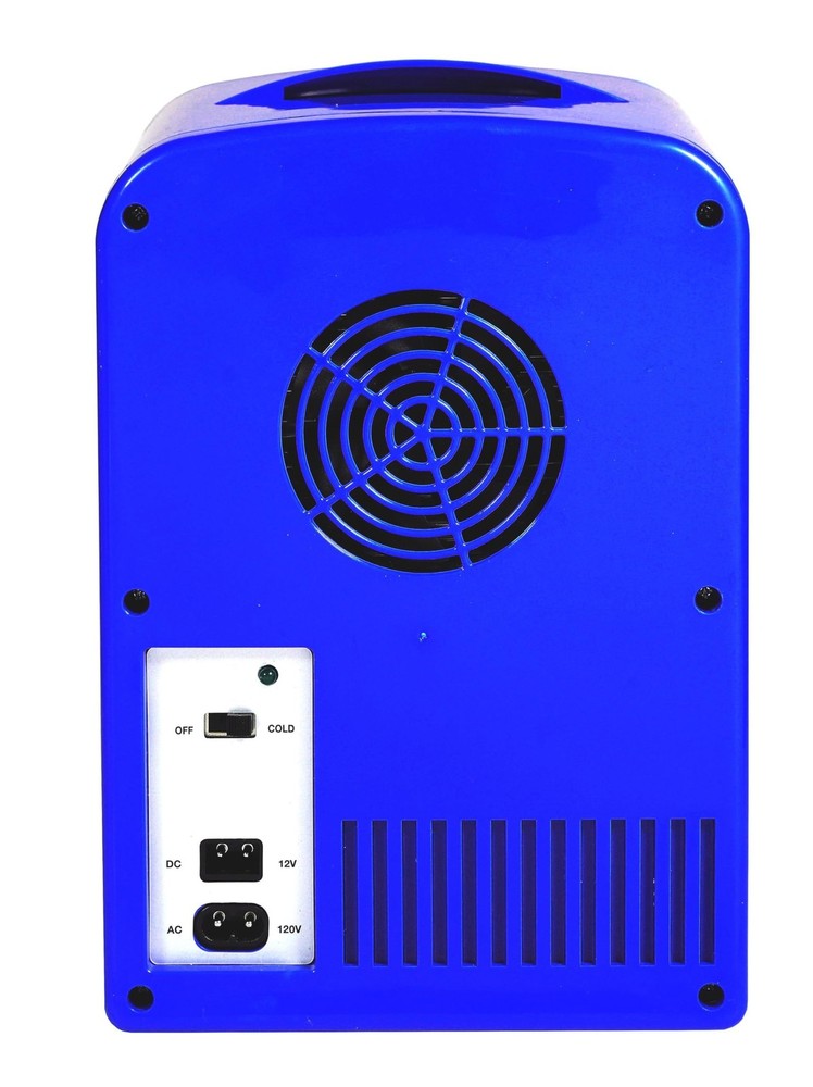 Pepsi 6-can Mini Fridge, BLUE, 4 liters