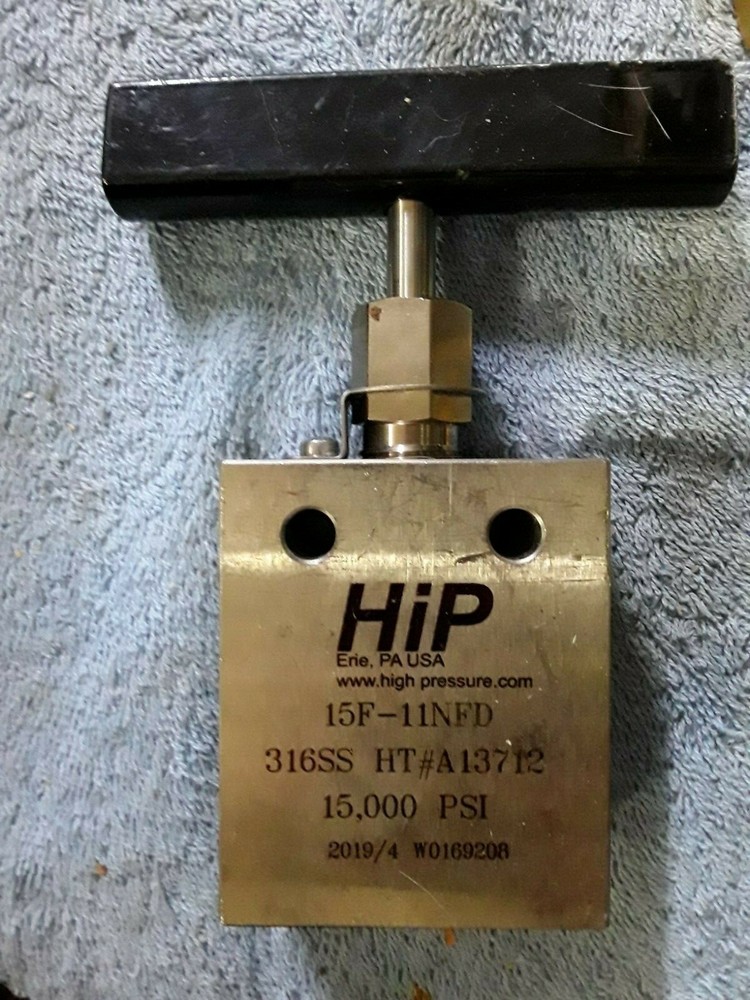 Hip 15F-11NFD 2-Way Straight NPT Pipe Connection Valve