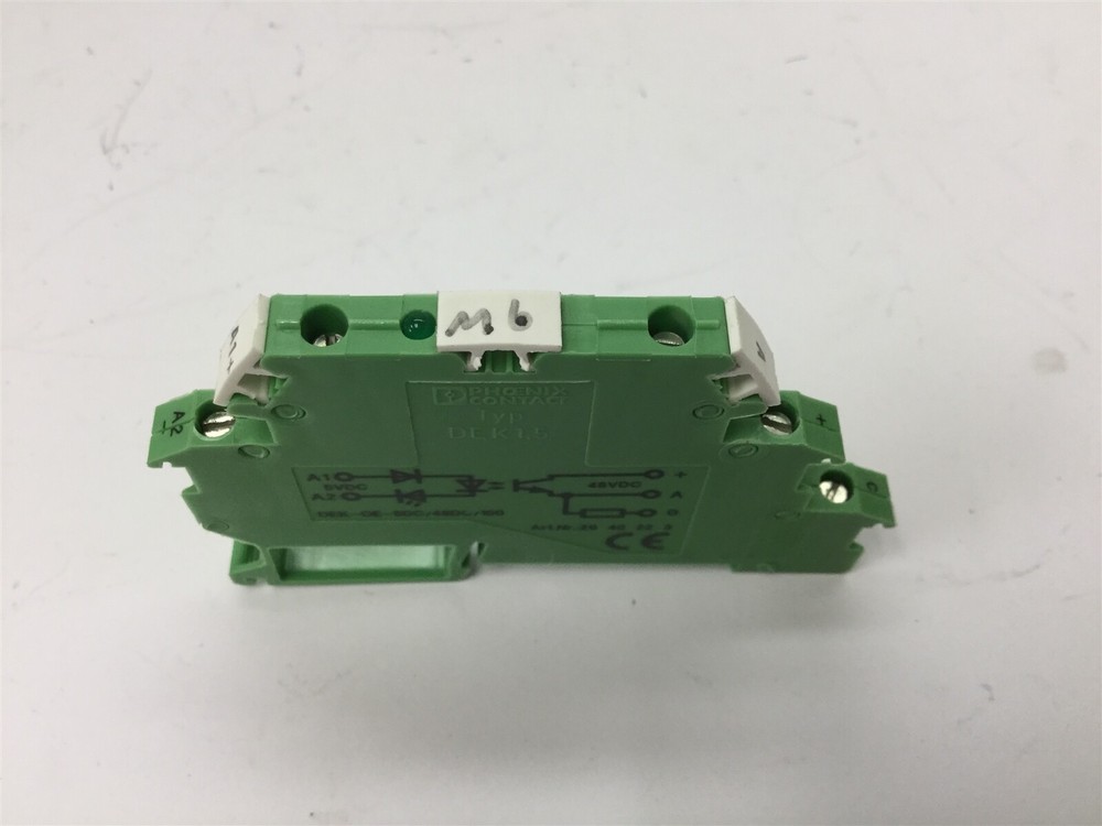 Phoenix Contact 2940223 Solid State Relay, SPST-NO, Input: 5VDC, Output: 3-48VDC