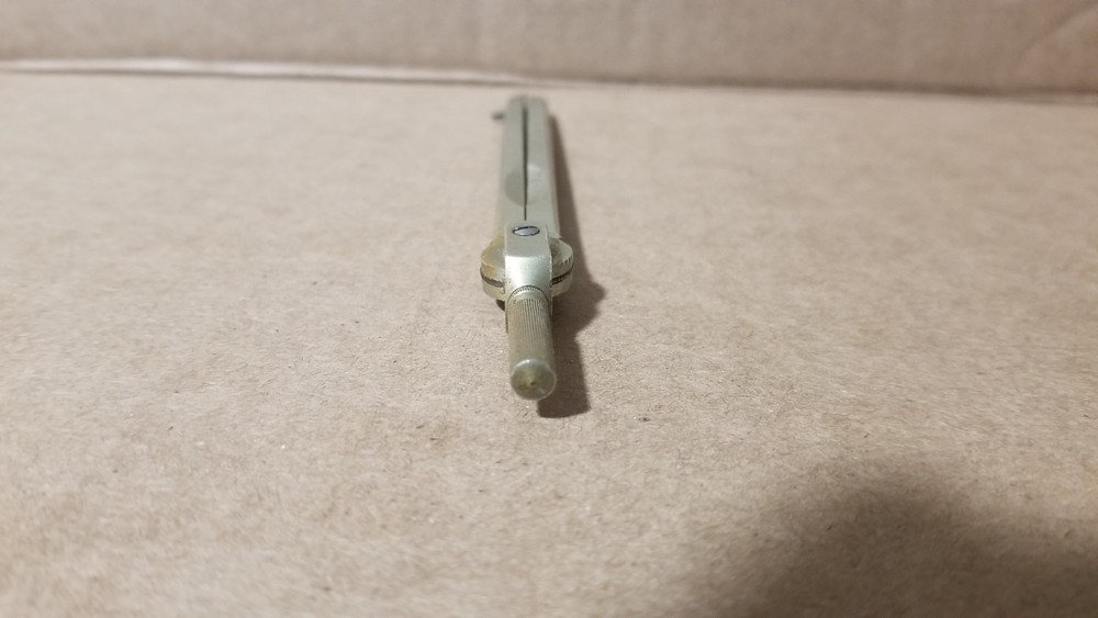 Vintage Compass Divider Tool Missing screw wheel cap Made in Germany , VGC