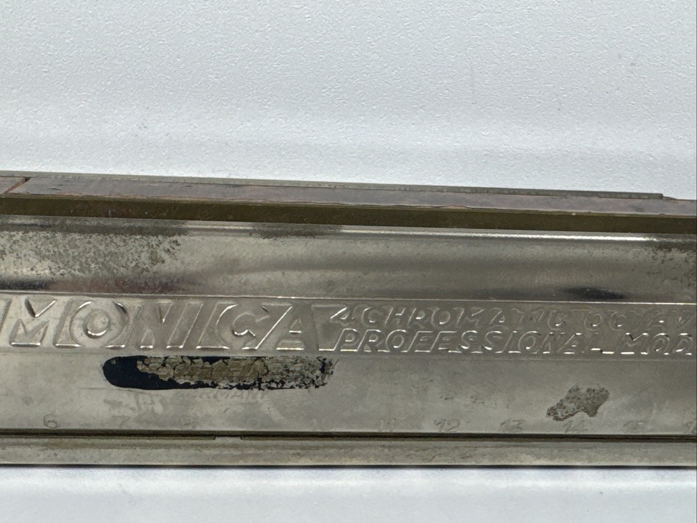VTG 60's M. Hohner 64 Chromonica 4 Chromatic Octave Pro Model Harmonica