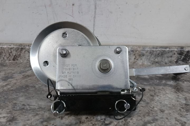 Honeywell Miller 8441-Z7/88FT 88 Ft Cable L 400 Lb Cap Confined Space Winch